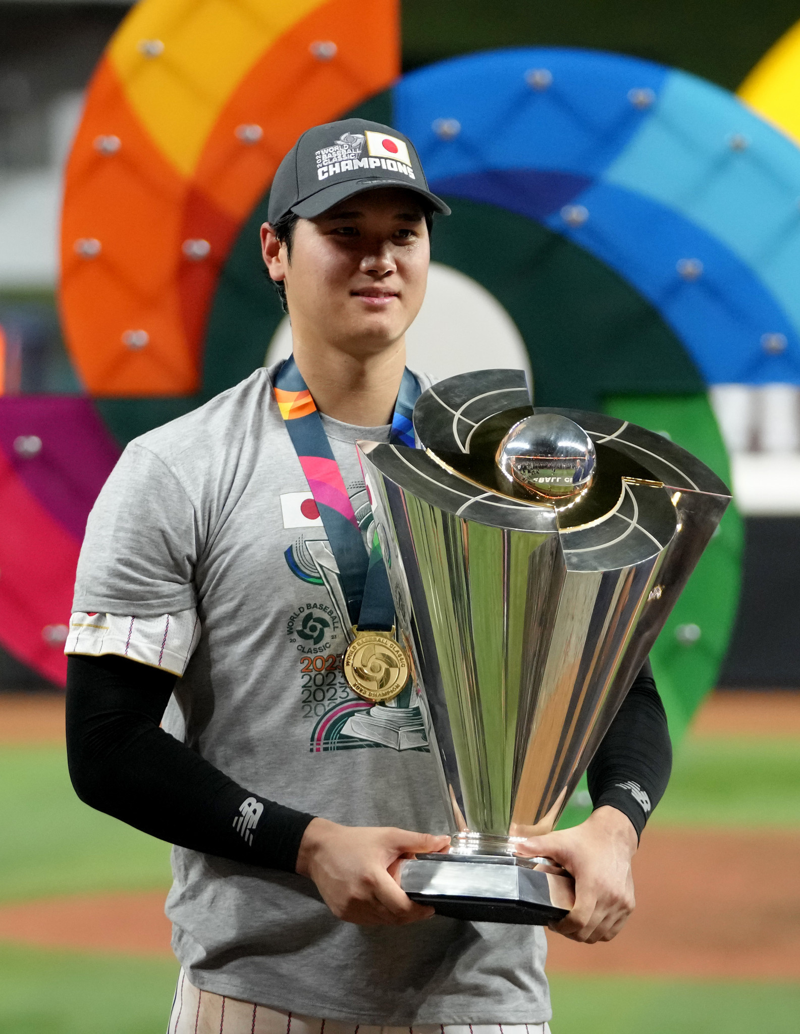Shohei Ohtani won MVP of the tournament following a series of magnificent performances for the undefeated Japanese side ©Getty Images
