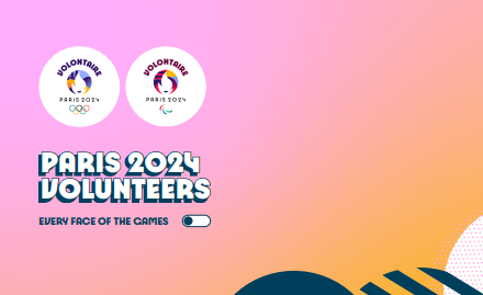 The volunteering application has officially opened before the deadline for candidates on May 3 ©Paris 2024