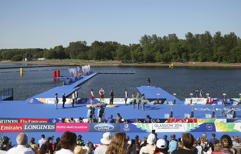 Triathlon was held at Strathclyde Country Park during the 2014 Commonwealth Games
