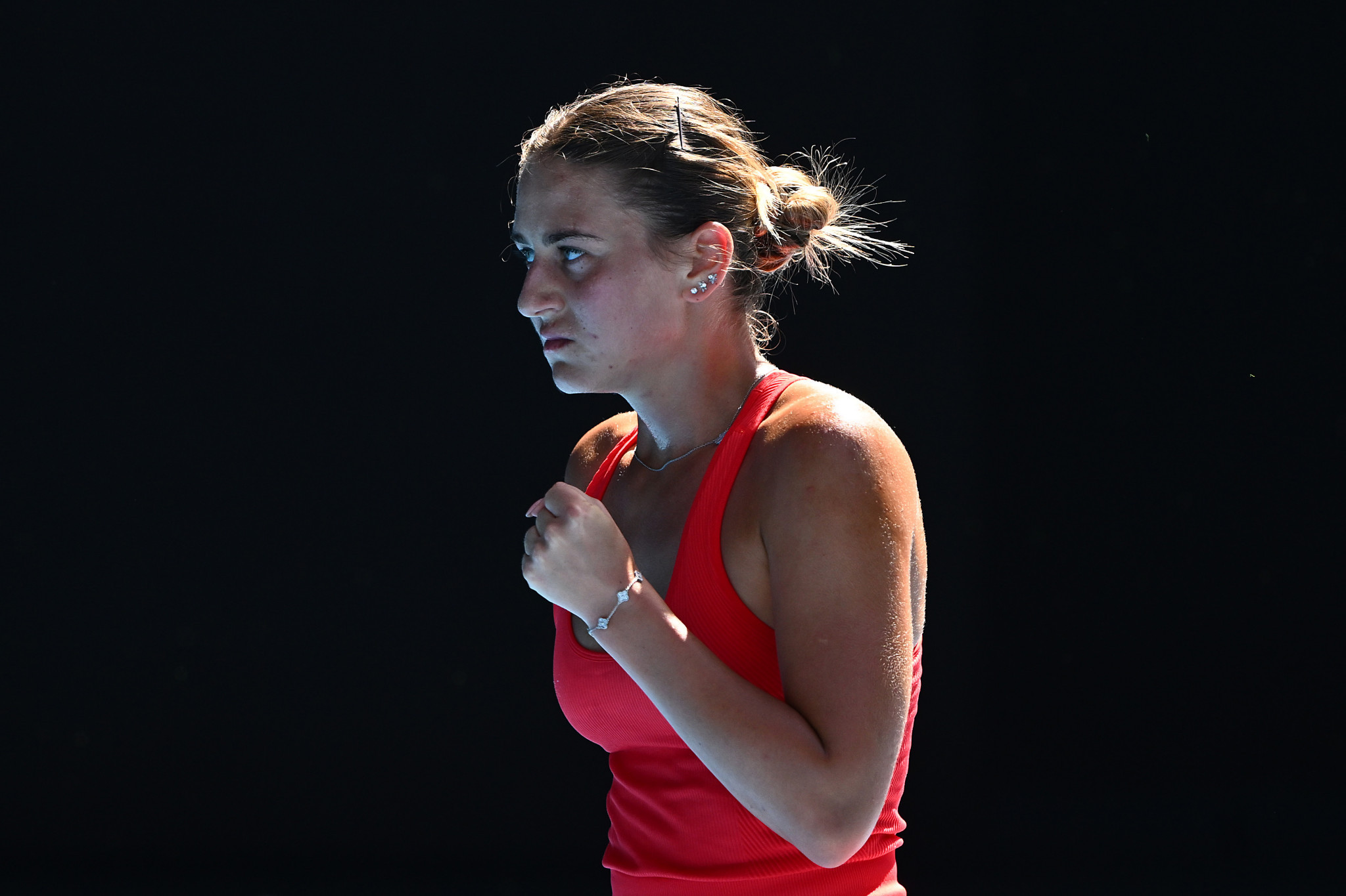 Ukraine's Marta Kostyuk claimed the WTA has ignored requests for a meeting with players from her country ©Getty Images
