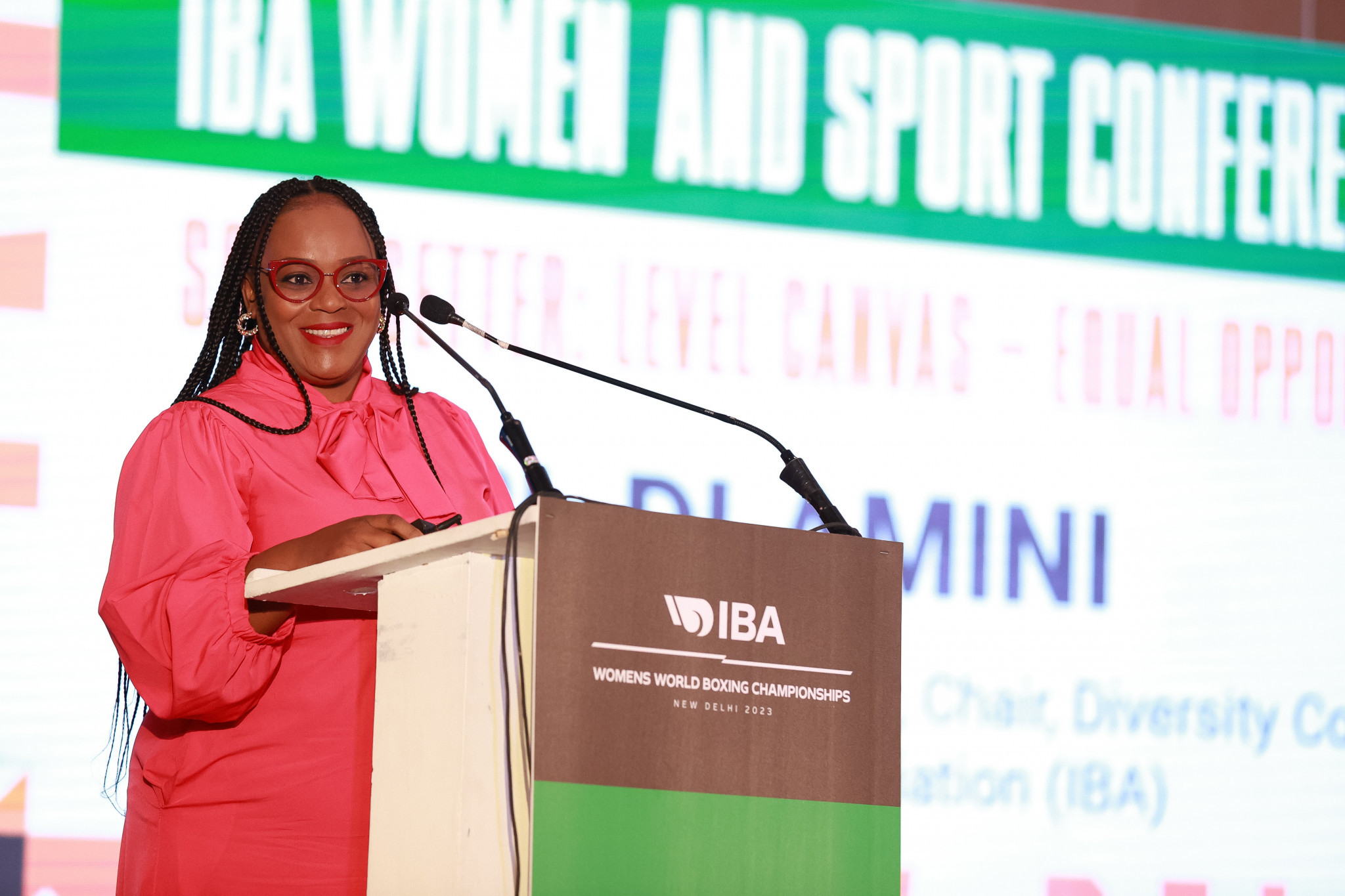 IBA Diversity Commission chair Pearl Dlamini said she was disappointed that just just 419 women are registered by the IBA as coaches compared to 8,400 men ©IBA