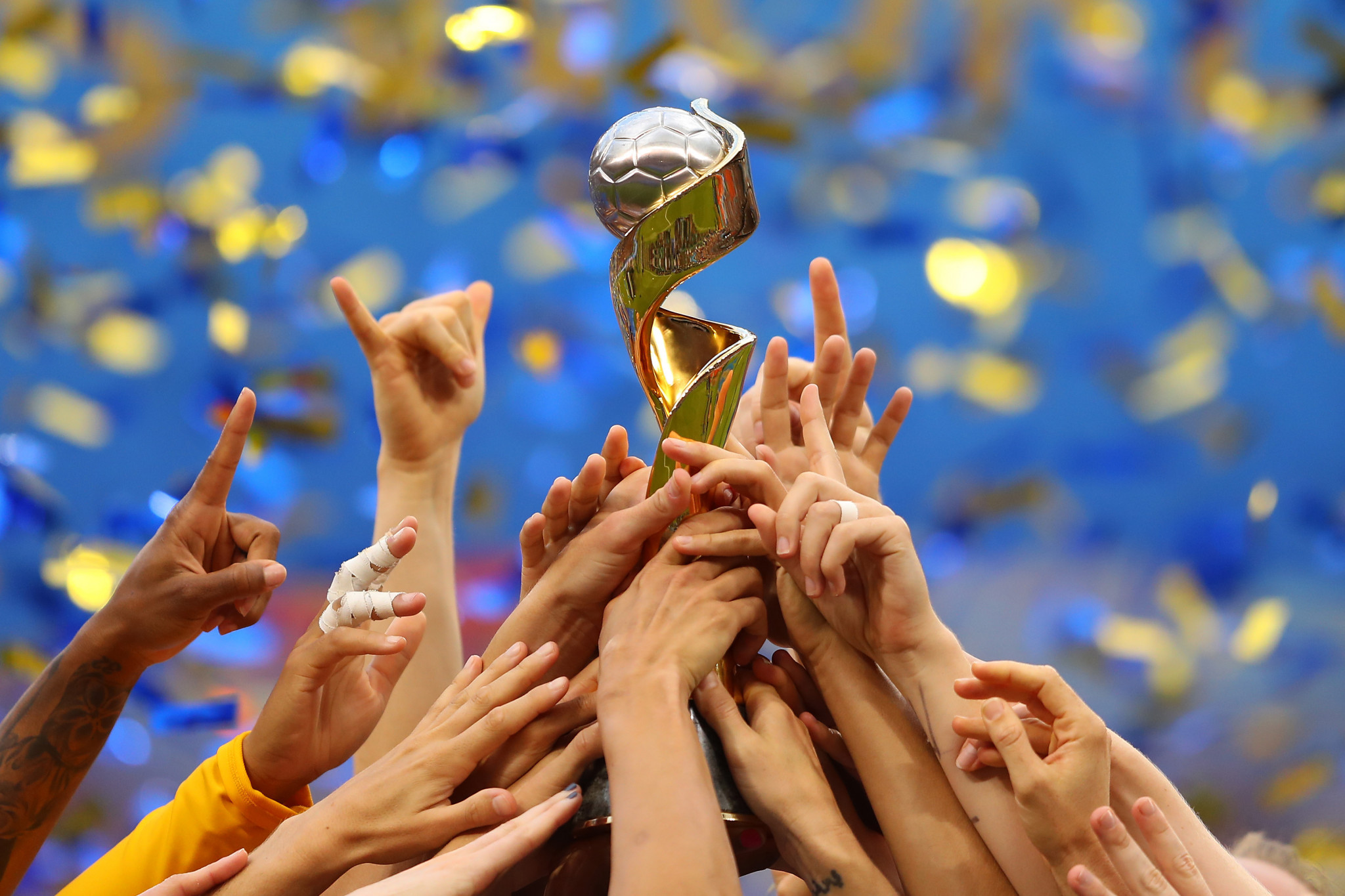 Interested countries are required to submit their interest in the 2027 FIFA Women's World Cup by April 21 ©Getty Images
