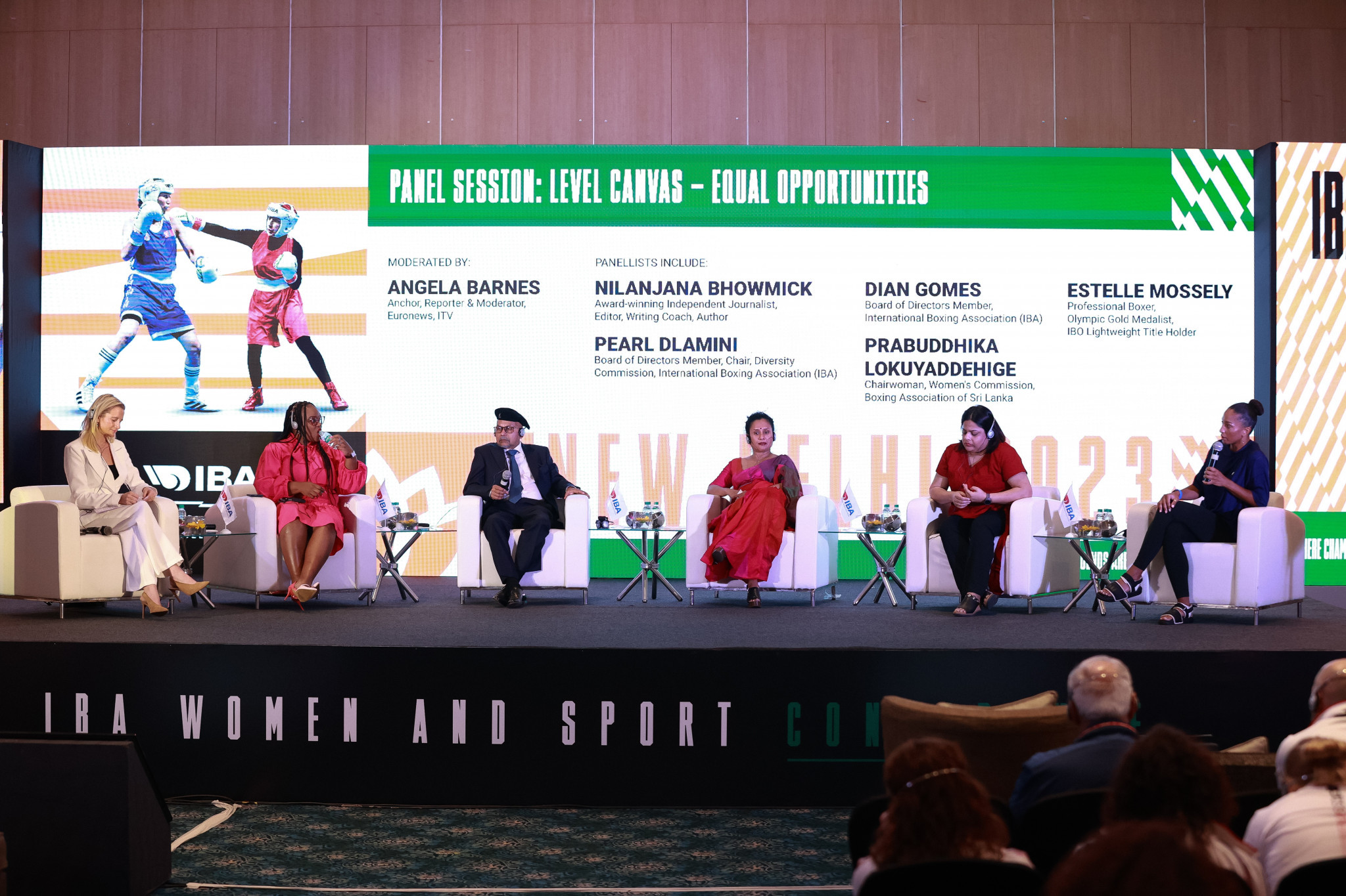 The International Boxing Association staged its first-ever Women and Sport Conference in New Delhi ©IBA