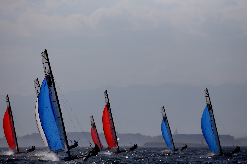 The final two places at the Rio 2016 Olympic Nacra 17 event are on offer at the regatta