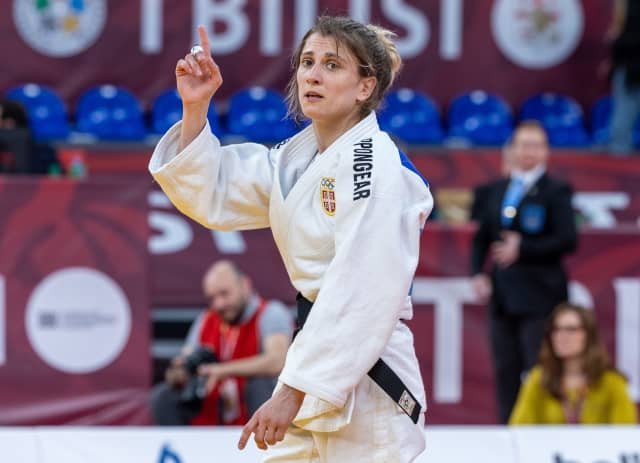 Milica Nikolić won one of two Serbian gold medals on the first day of the Tbilisi Grand Slam ©IJF