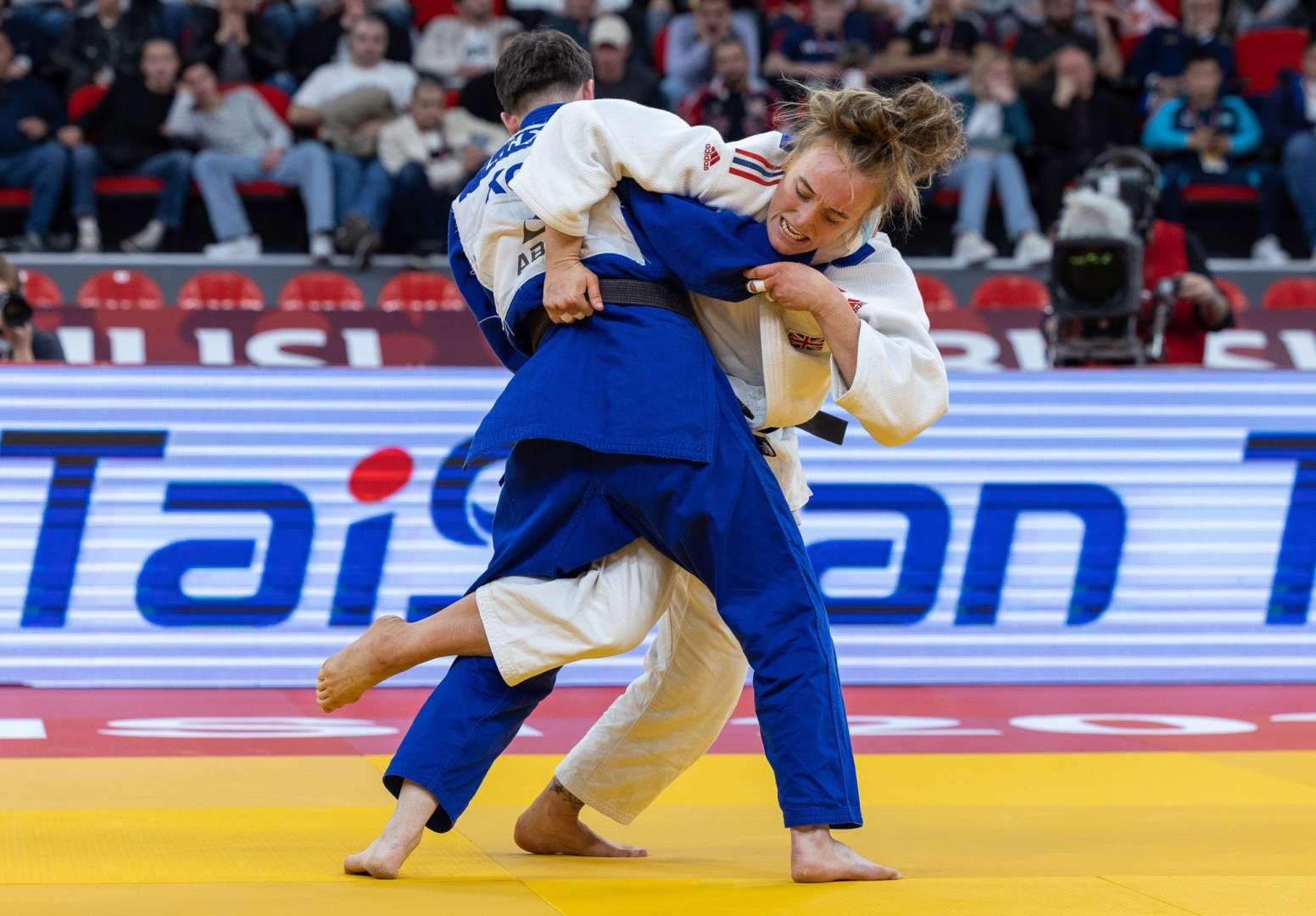 Lucy Renshall won the sixth IJF Grand Slam gold of her career in Tbilisi ©IJF