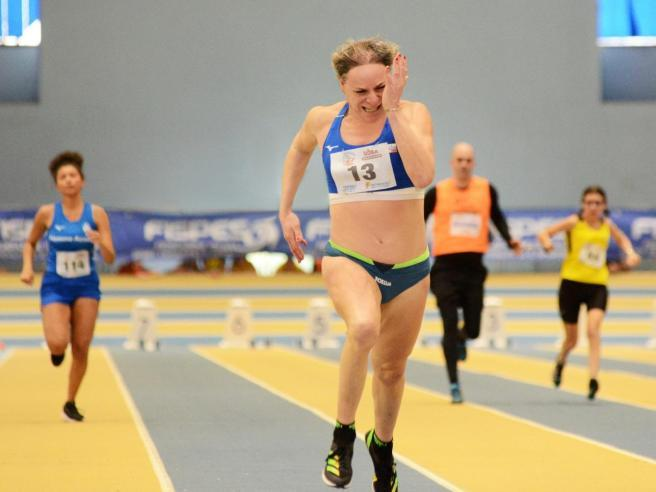 The presence of Italian sprinter Valentina Petrillo has caused controversy in masters athletics ©Twitter