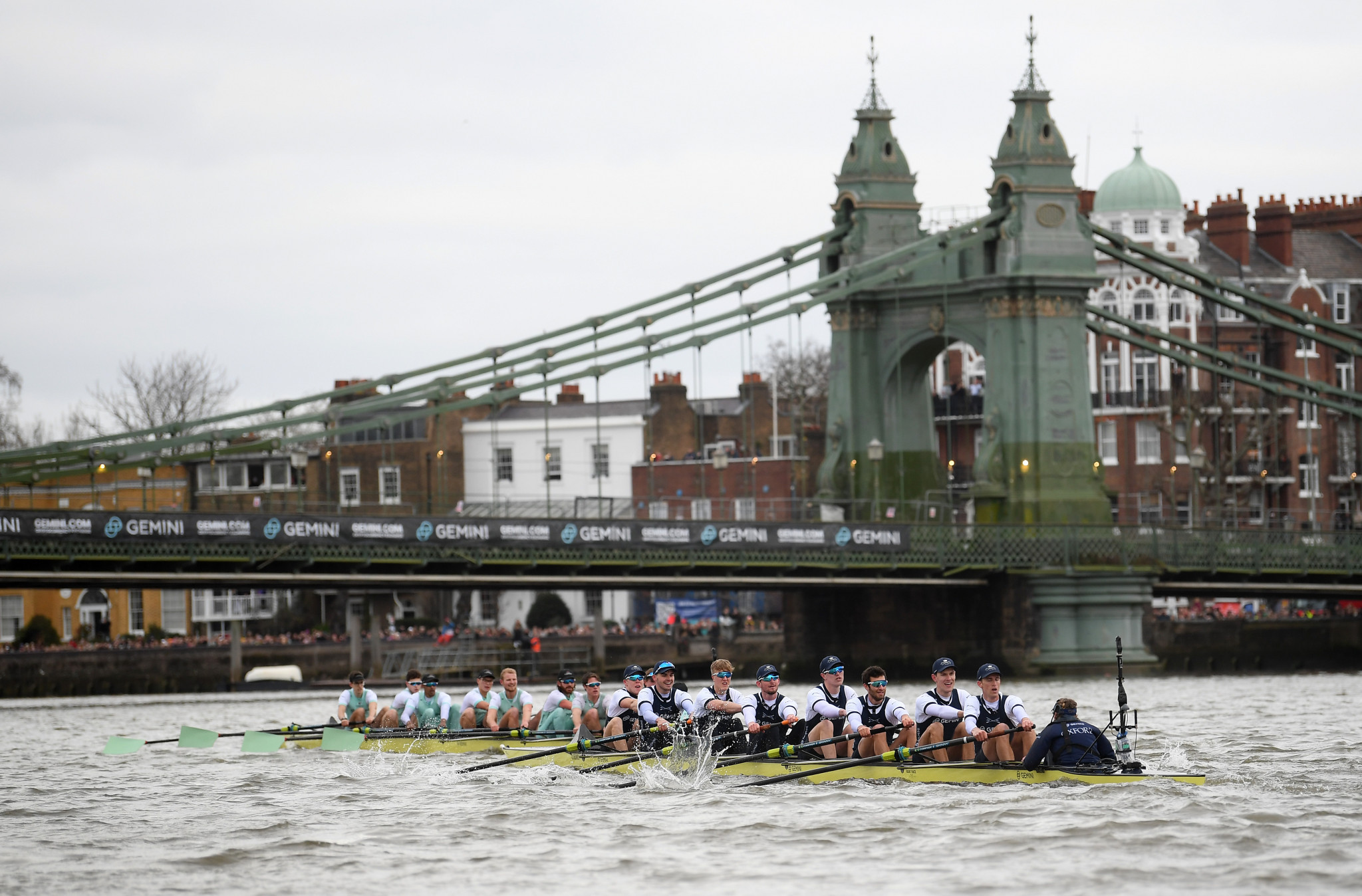 Cambridge won both the men's and women's events in this year's Boat Races ©Getty Images