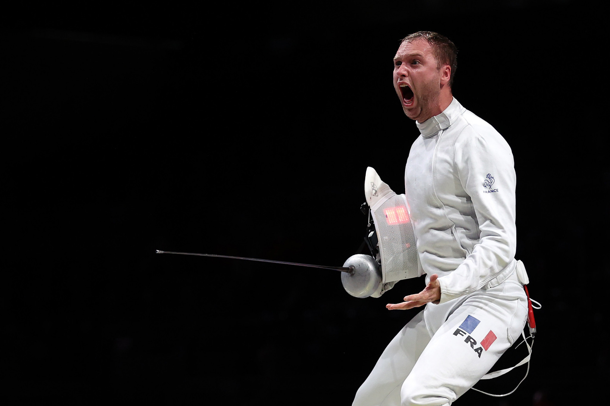 Alexandre Bardenet won the men's individual crown at the FIE Épée World Cup in Buenos Aires ©Getty Images