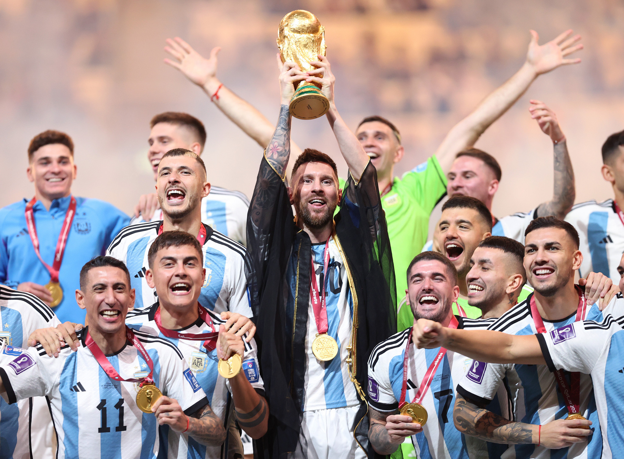 World champions Argentina move top of FIFA rankings as update released