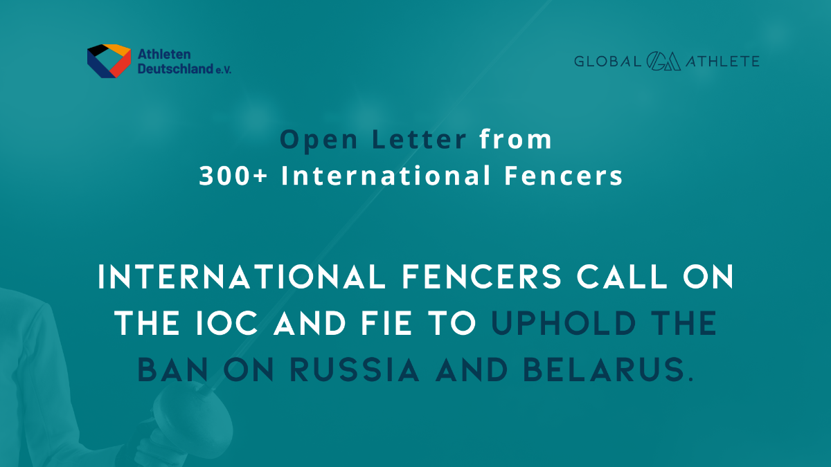 More than 300 fencers write to Bach calling for Russia and Belarus ban to remain