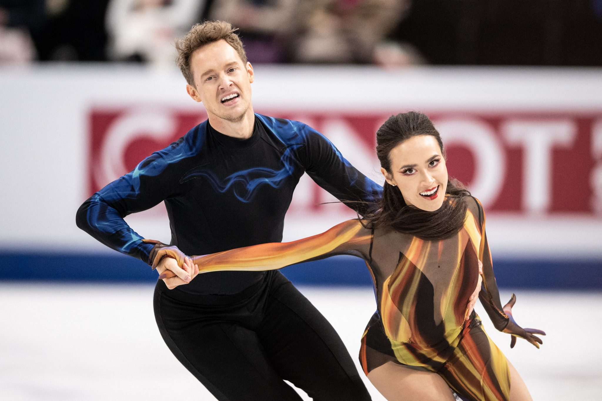 The United States can call on ice dance world champions Madison Chock and Evan Bates ©Getty Images