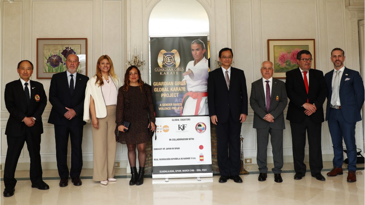 The Guardian Girls Global Karate Project has now been launched in Spain ©WKF