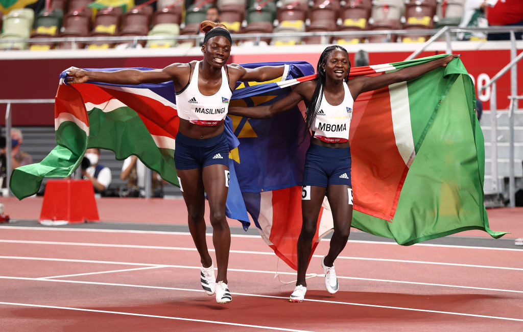 Namibia's Tokyo 2020 200m silver medallist Christine Mboma and compatriot Beatrice Masilingi, who finished fourth, are both ineligible for this summer's World Athletics Championships in Budapest following the latest rulings on DSD athletes ©Getty Images