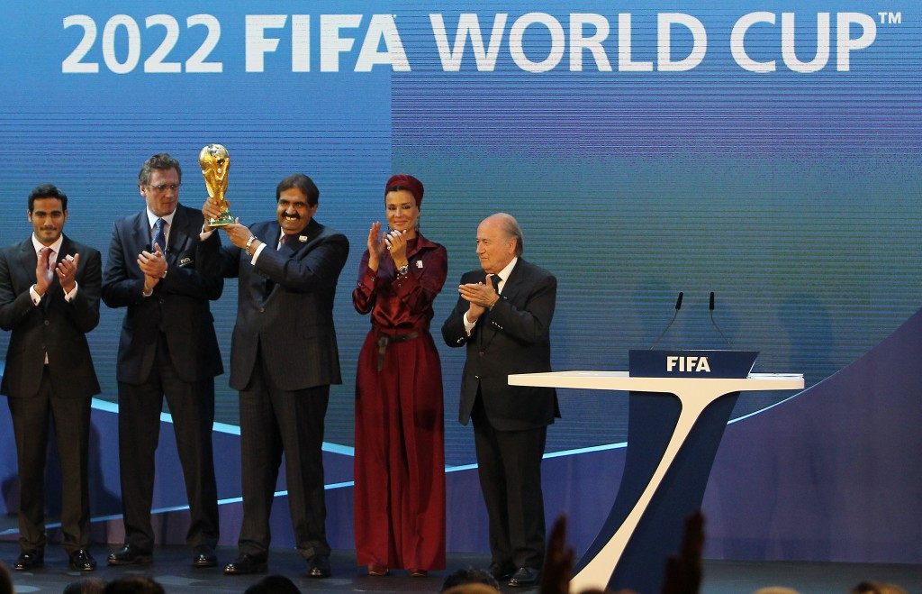 Qatar were awarded the hosting rights to the 2022 FIFA World Cup in December 2010