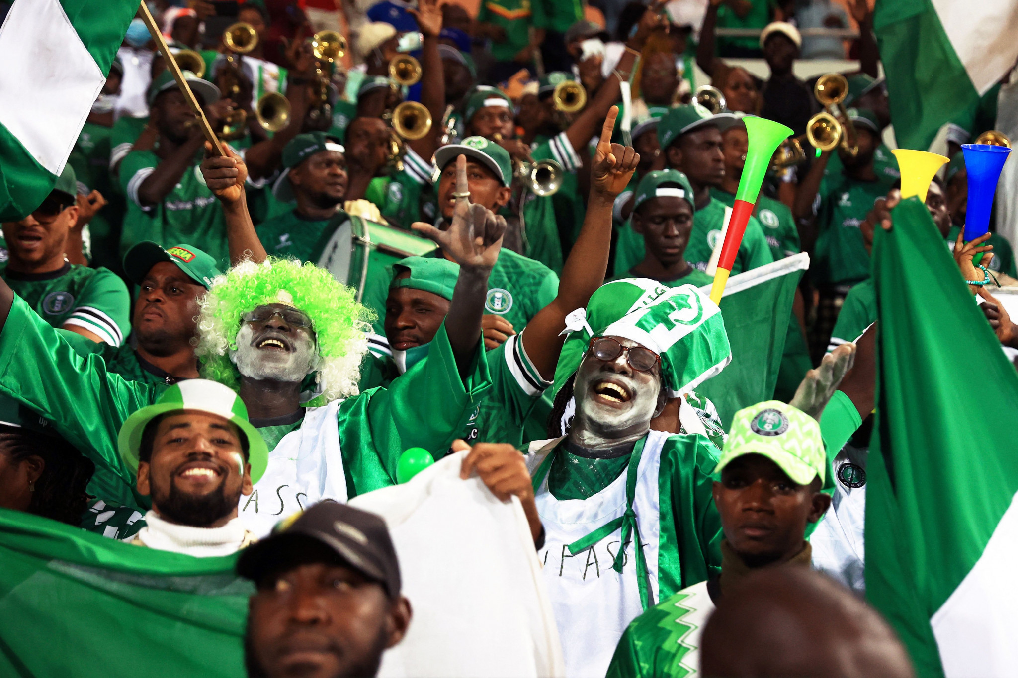 Nigeria's men's football team have been knocked out of Paris 2024 contention ©Getty Images