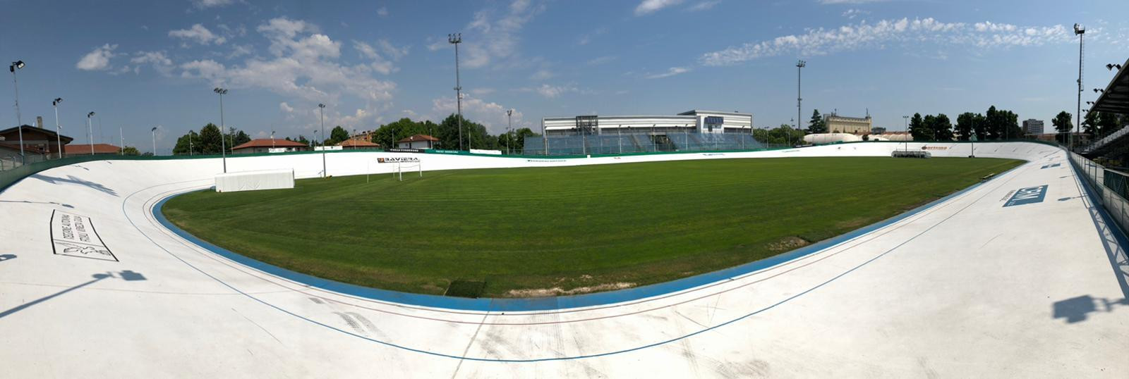 The remodelled Ottavio Bottecchia Velodrome in Pordenone will host the UEC European Stayer Championships ©UEC