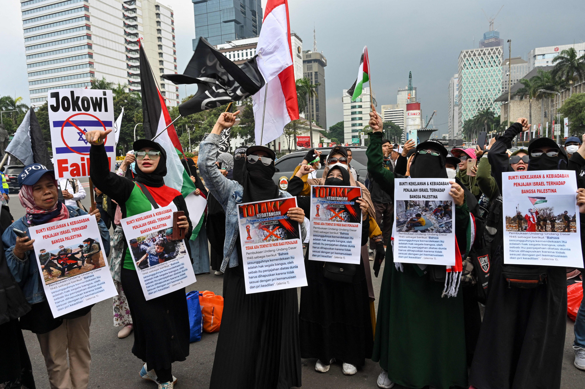 Islamic groups had protested in Indonesia, the world's most populous Muslim-majority nation, about the participation of Israel in the FIFA Under-20 World Cup