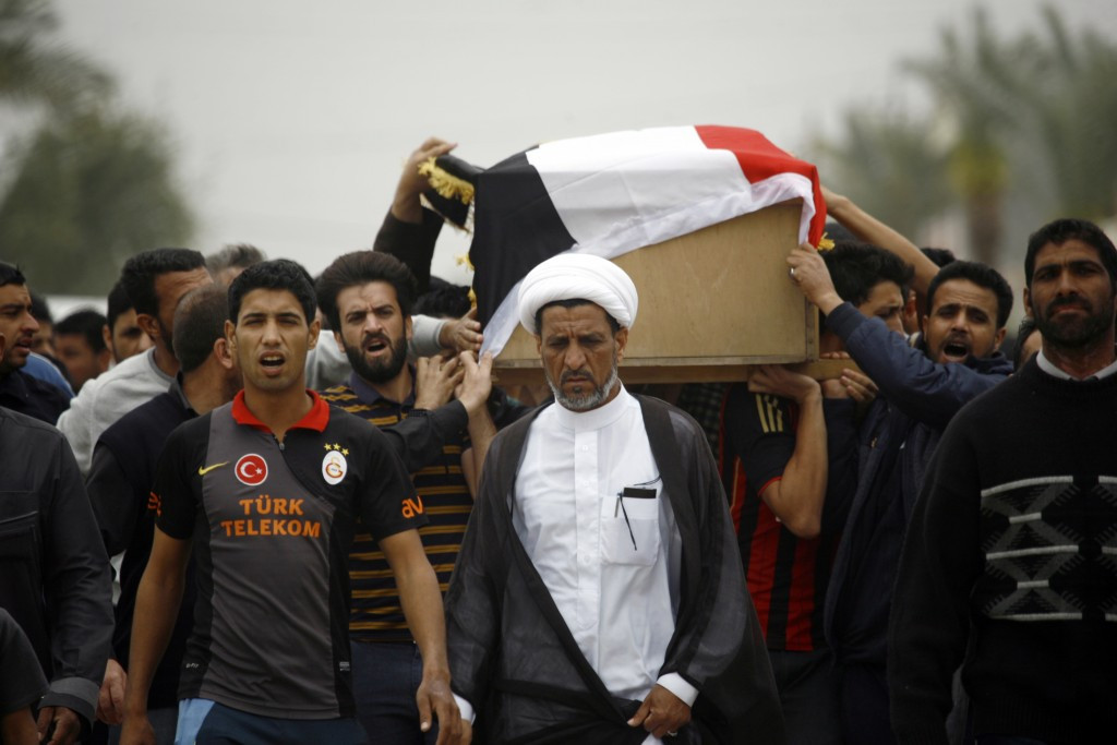 A suicide bomber caused carnage last week at a local football tournament south of Baghdad