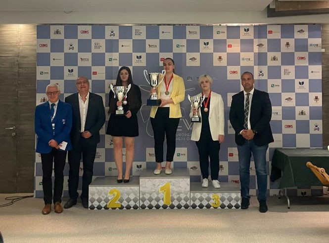 Arabidze victorious at European Women's Chess Championship