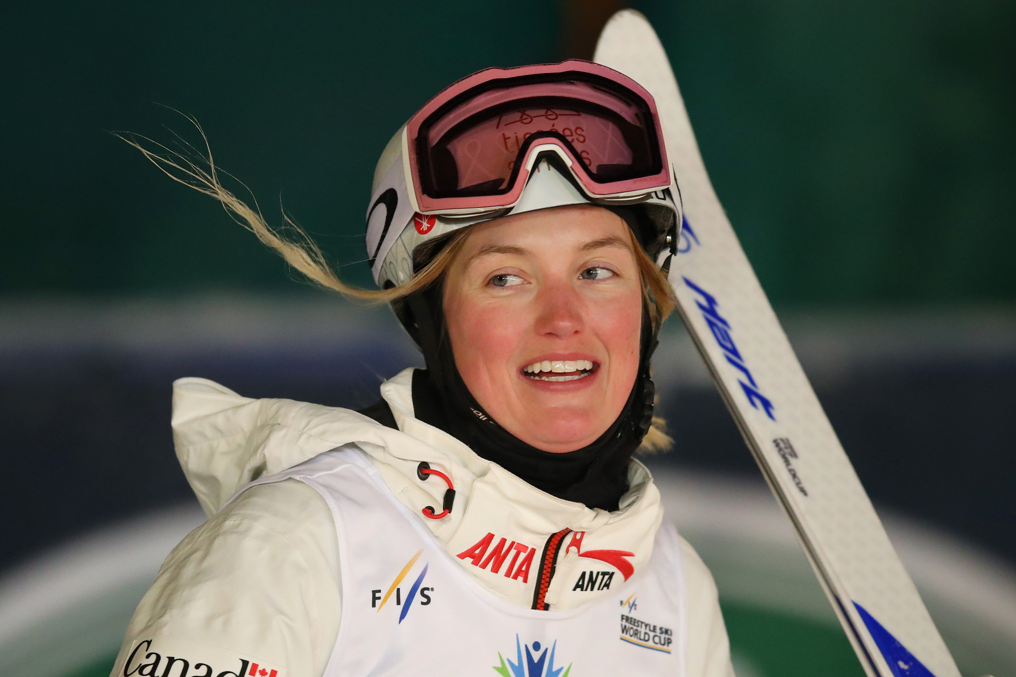 Justine Dufour-Lapointe is a Olympic gold medallist in 2014 at the moguls event ©Getty Images