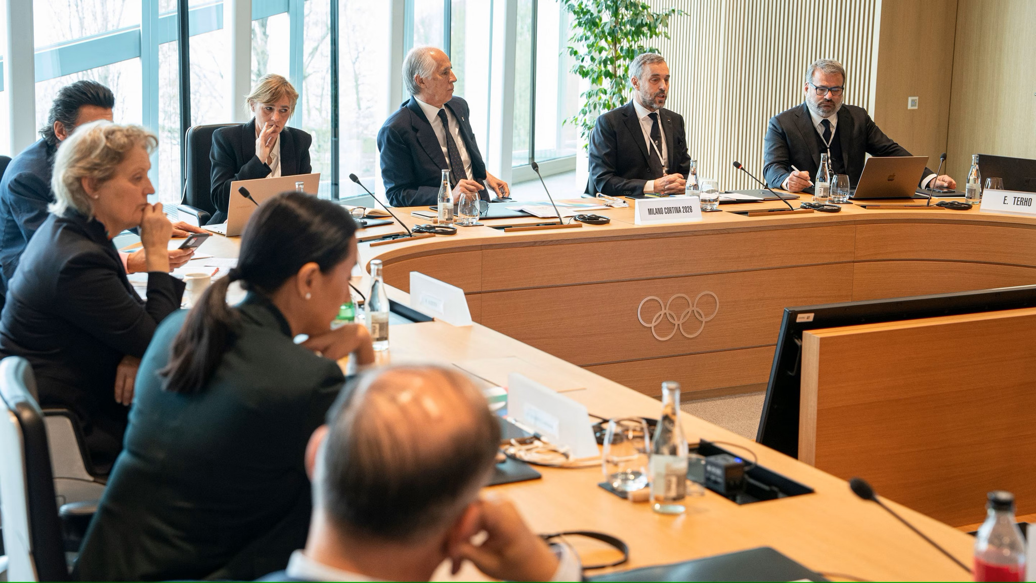 Milan Cortina 2026 presented its updates to the IOC Executive Board ©IOC/Greg Martin
