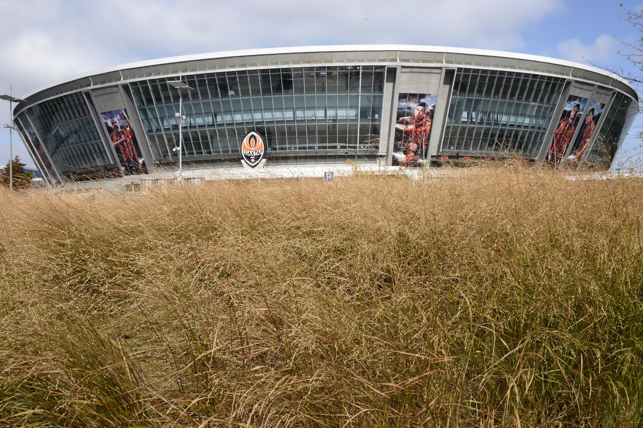 Shakhtar Donetsk's Donbass Arena has been unused since May 2014 because of conflict between Ukraine and Russia ©Getty Images