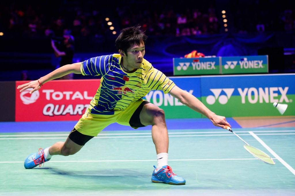 China's Tian Houwei continued his impressive run of form against Kidambi Srikanth