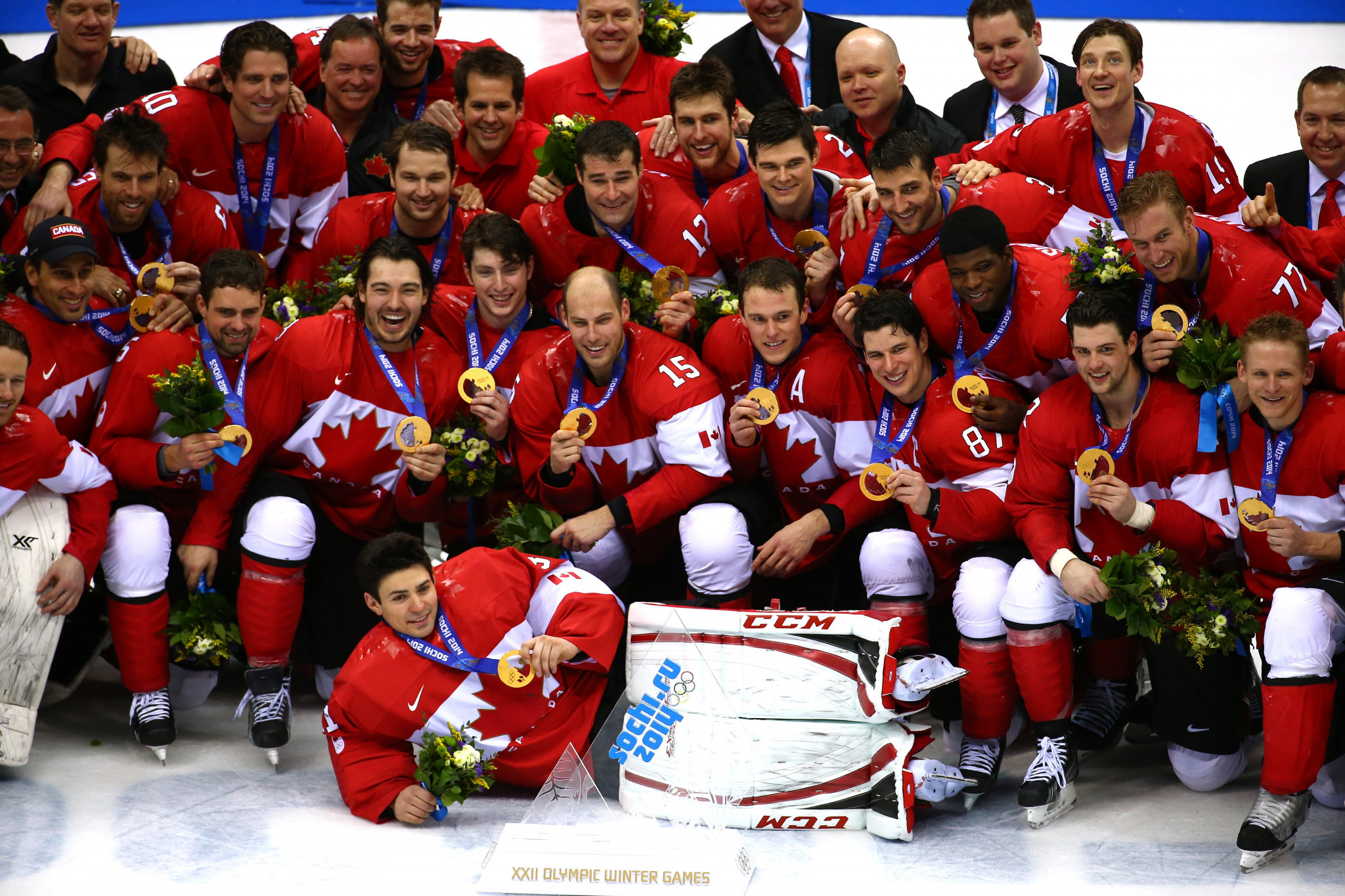 Doug Armstrong was part of the management team when Canada won consecutive Olympic gold medals at Vancouver 2010 and Sochi 2014 ©Getty Images