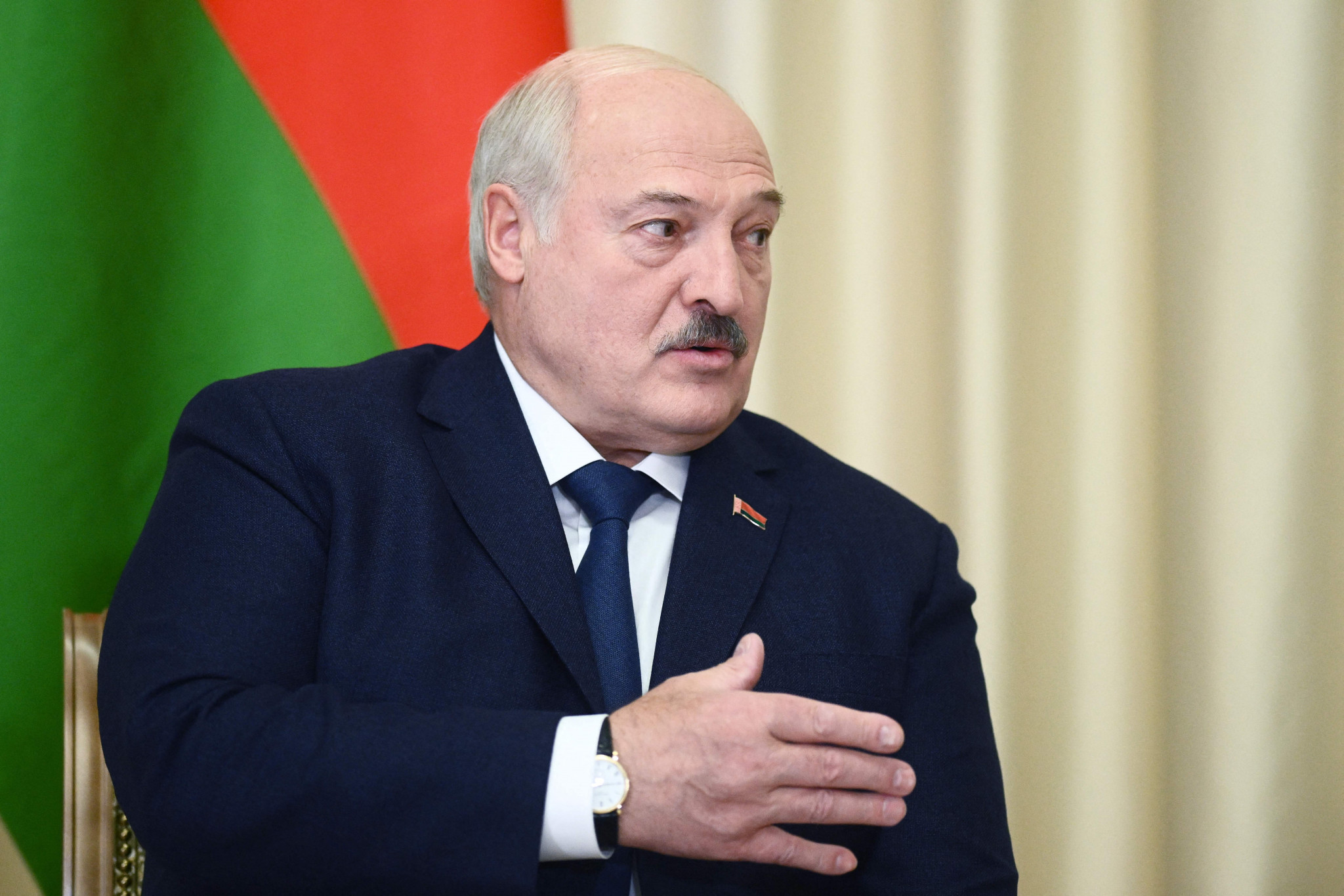 Belarusian President Alexander Lukashenko has claimed that the country's athletes competing under a neutral flag would not reduce national pride in their performance ©Getty Images