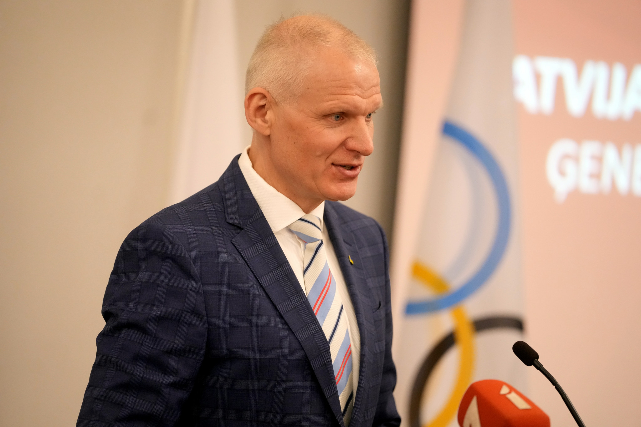 Latvian Olympic Committee President explains state funding controversy for athletes participating at events with Russia