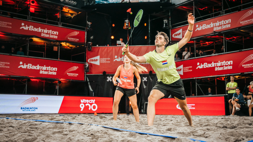First teams qualify for AirBadminton’s debut at 2023 ANOC World Beach Games 