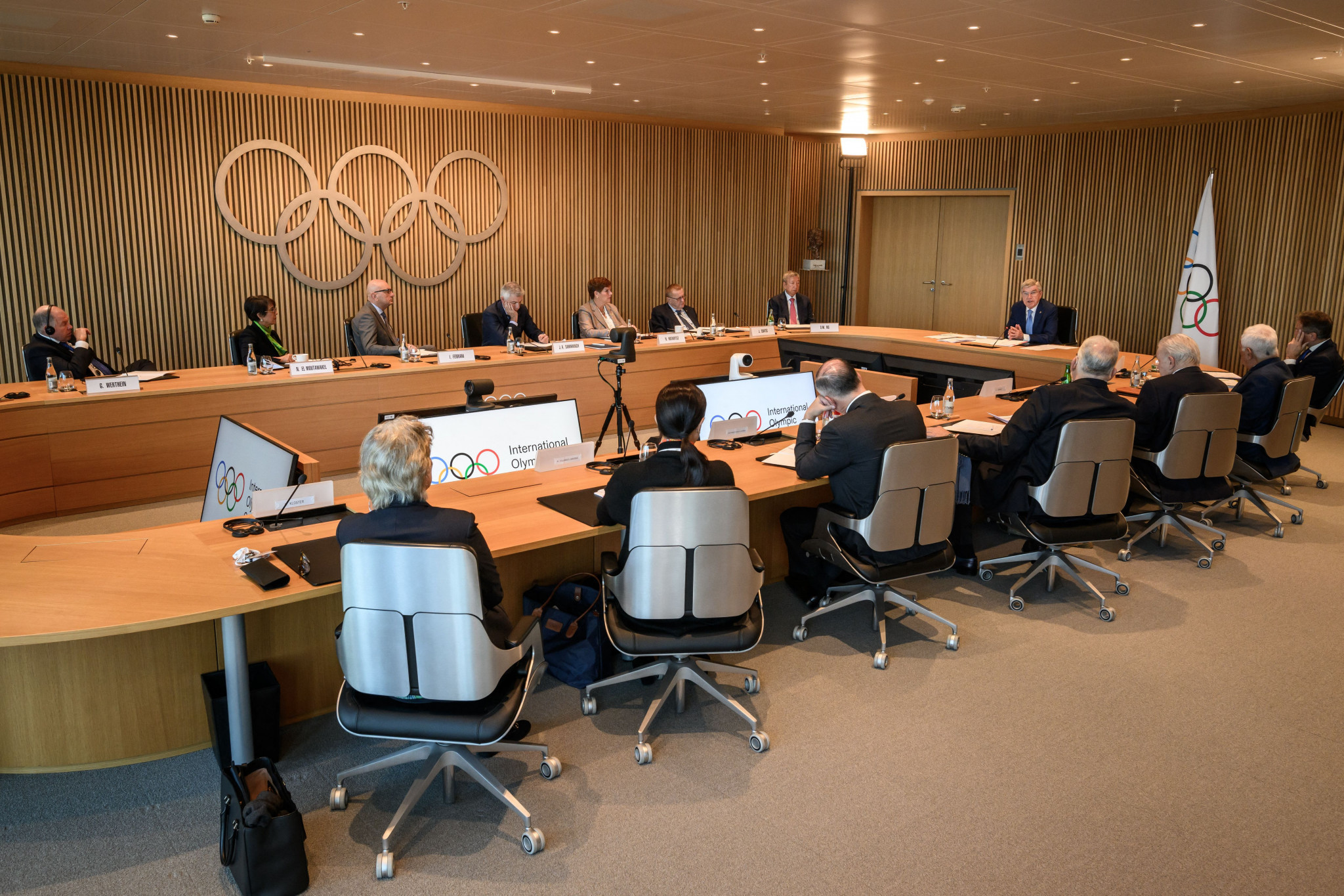 The IOC Executive Board this week issued recommendations for allowing athletes from Russia and Belarus to return to International sport ©Getty Images