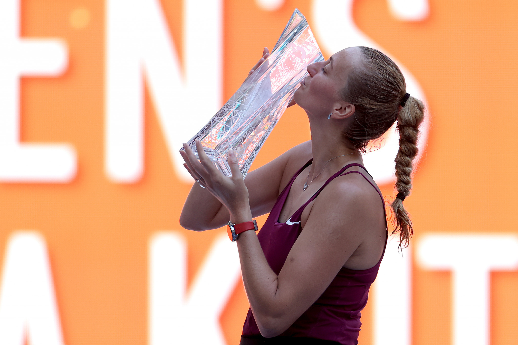 Kvitová wins first Masters 1000 title since 2018 in Miami