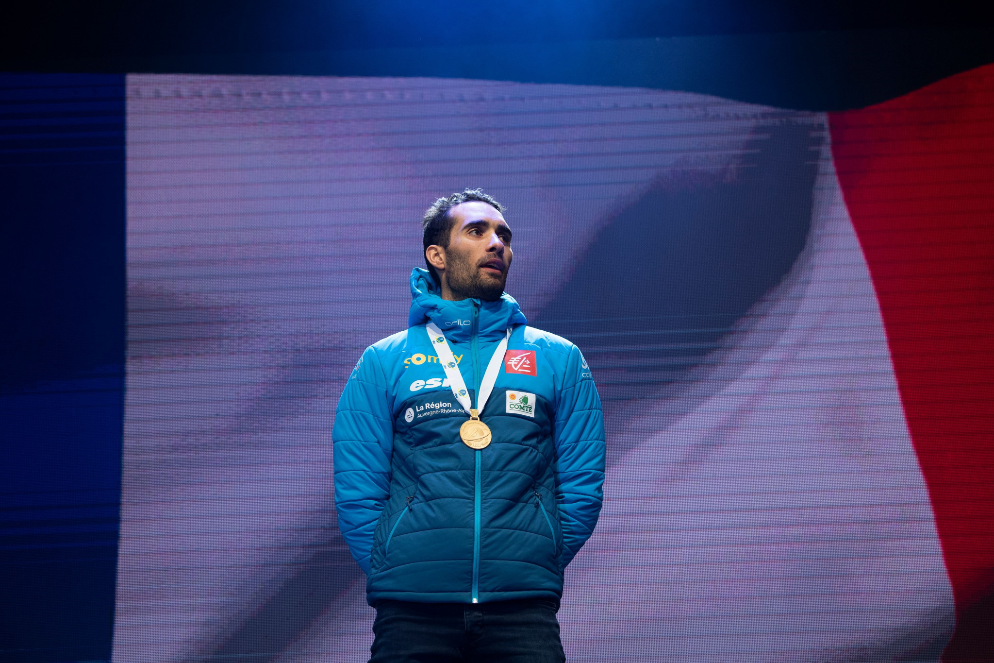 The Paris 2024 Athletes' Commission, led by Martin Fourcade, has reportedly expressed concerns over the plastic bottle model for the Games ©Getty Images