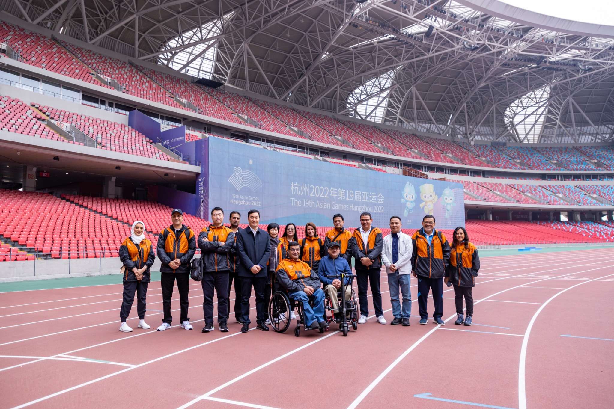 An APC delegaiton got the chance to tour venues that are set to be used during the Asian Para Games ©APC