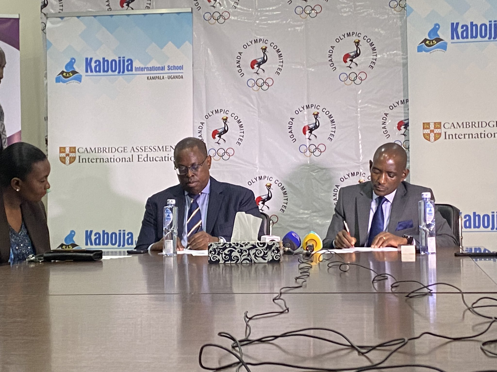 Uganda Olympic Committee signs MoU with Kabojja International School to promote Olympic values