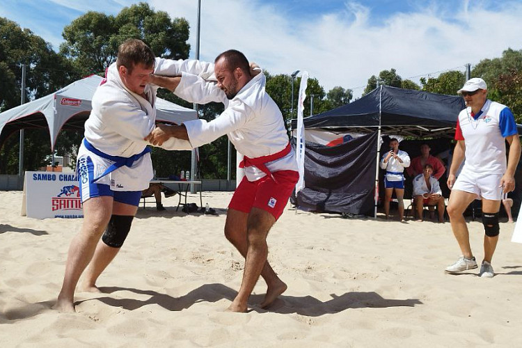 The Sambo Federation of Australia is looking to grow the sport in the country after holding a Beach Championships ©FIAS