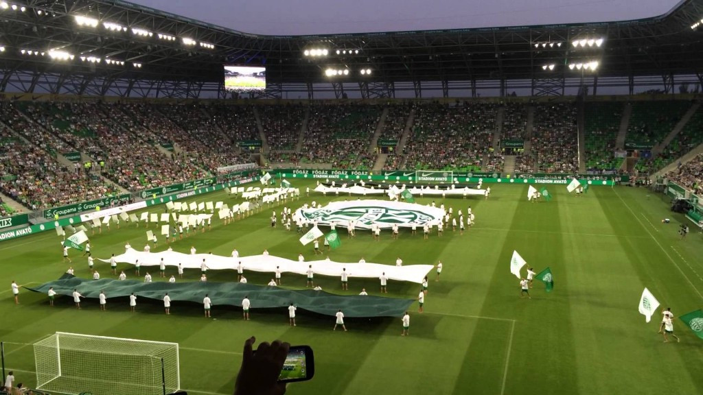 The Groupama Arena is among the interests that Lagardère Sports already have in Hungary ©YouTube