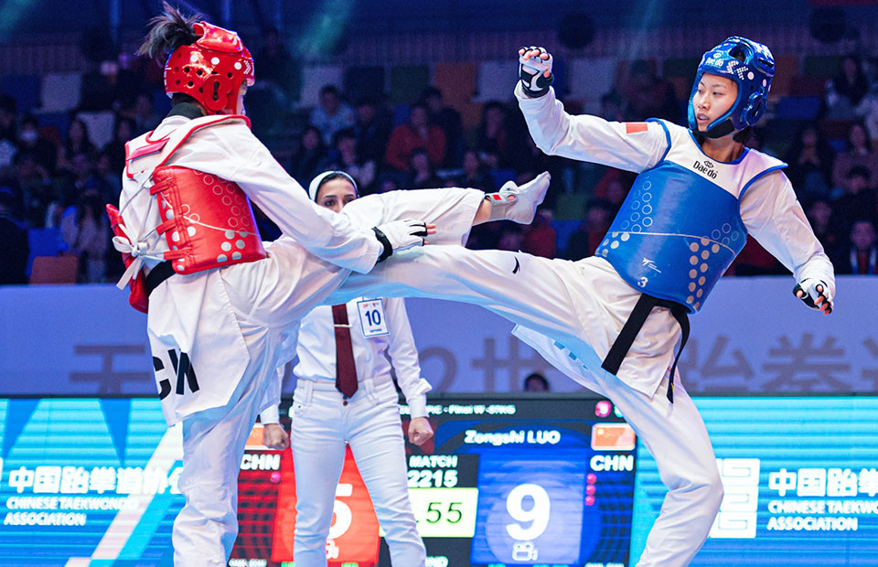 China add two golds to top medals table at World Taekwondo Grand Slam Champions Series Final