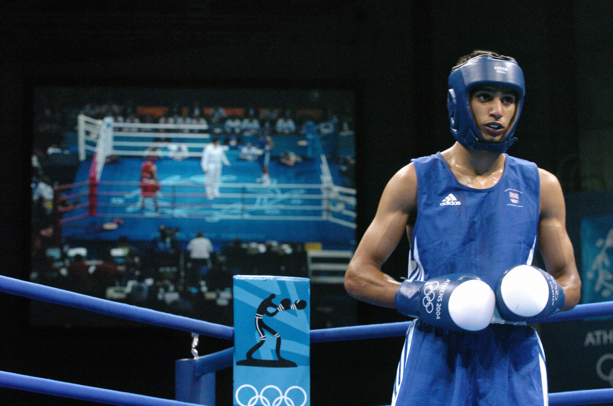 Amir Khan won Olympic silver in Athens aged just 17 ©Getty Images