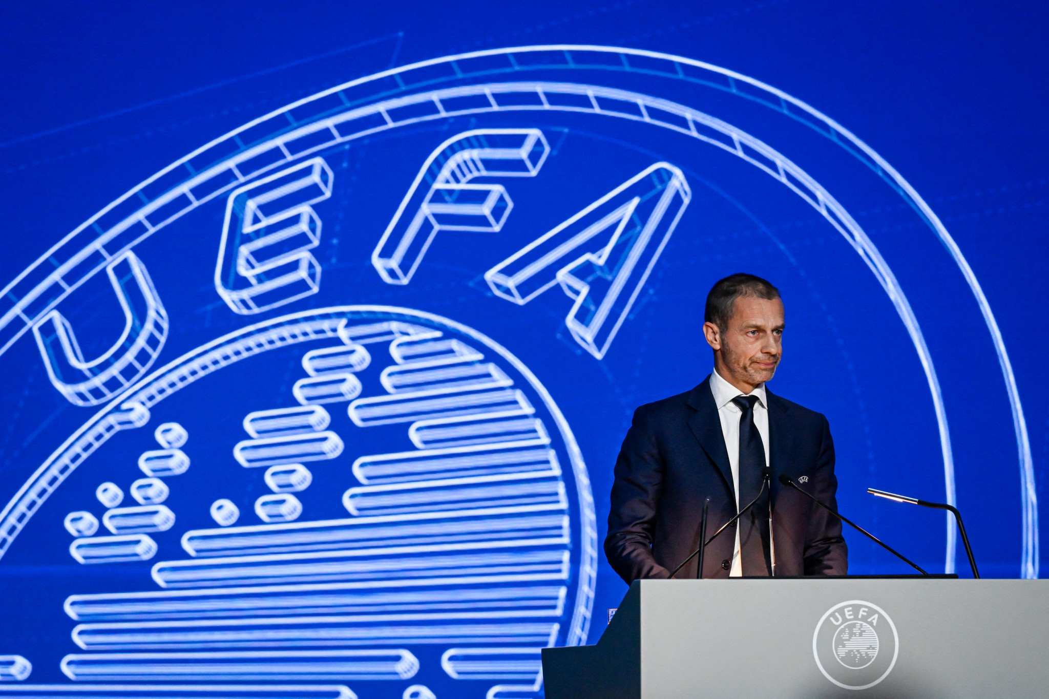 Aleksander Čeferin has been re-elected unopposed as UEFA President ©Getty Images