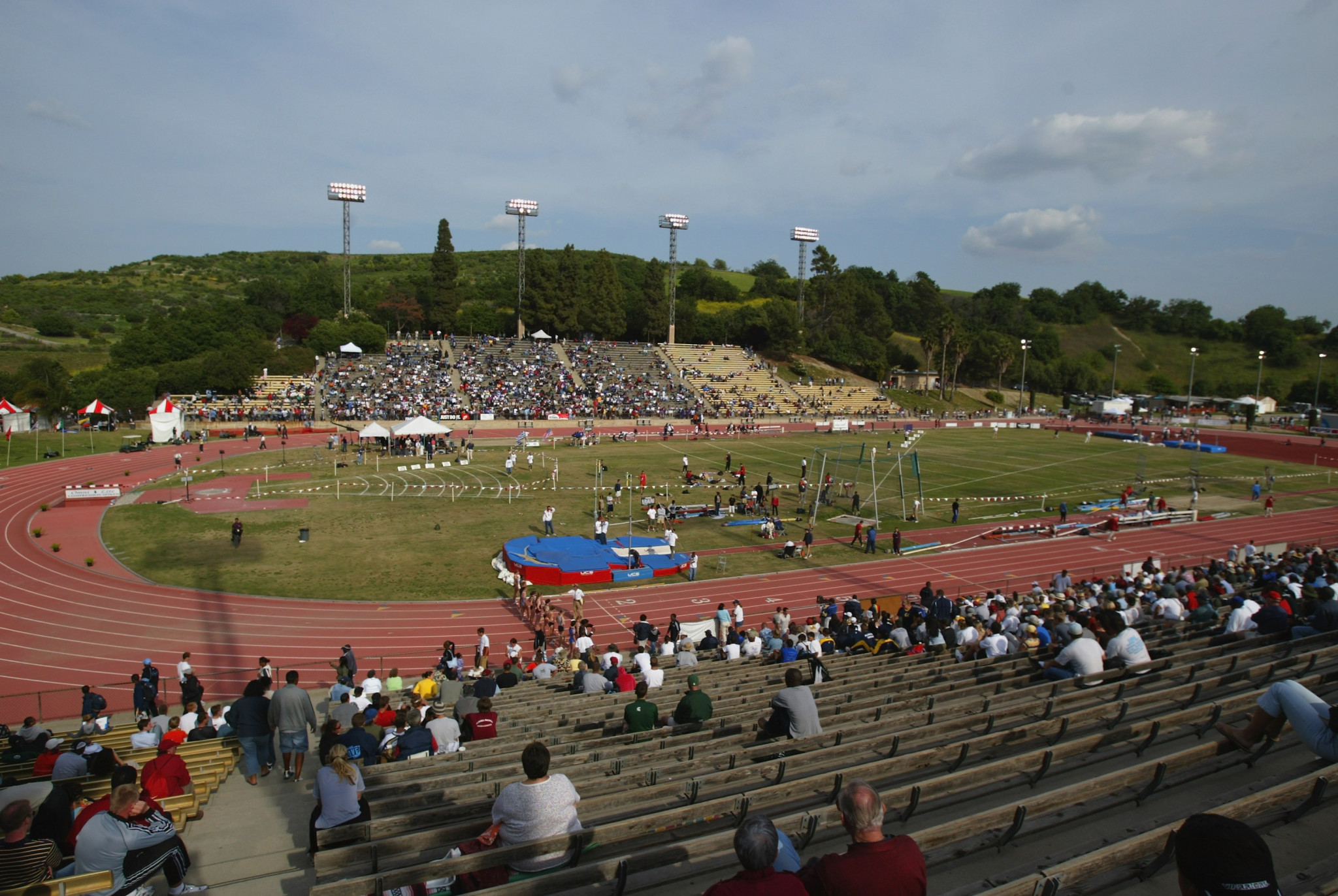 Track Fest is set to take place at the Hilmer Lodge Stadium and aims to add an entertainment aspect to the traditional sporting schedule ©Getty Images