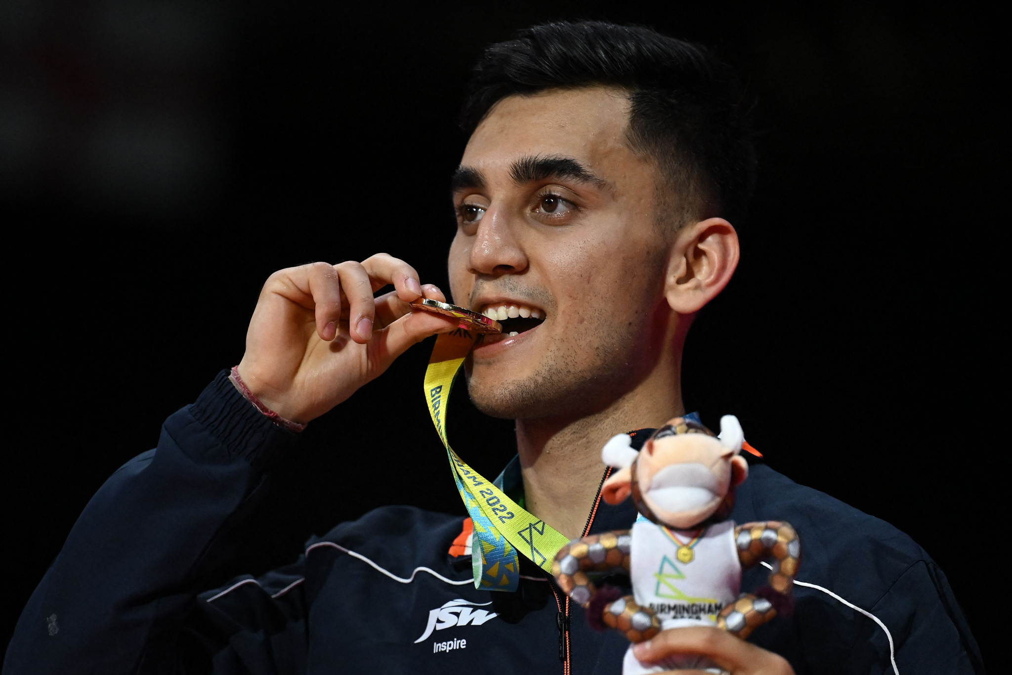 Lakshya Sen won a gold medal at the 2022 Commonwealth Games in Birmingham ©Getty Images