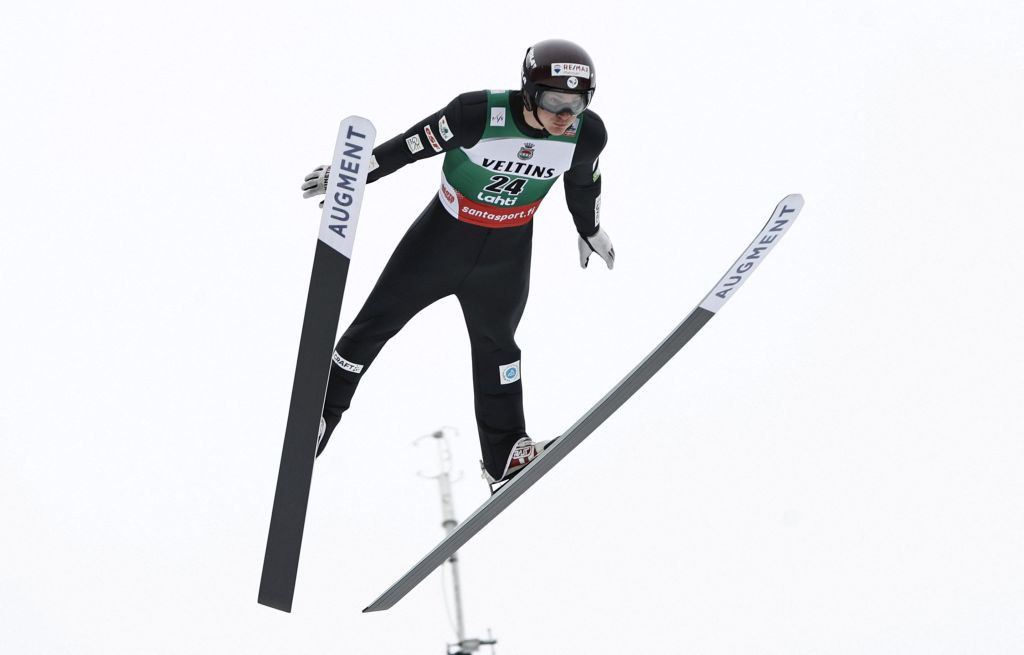 The award for Nordic combined's male athlete of the year for 2022-2023 went to Johannes Lamparter of Austria ©Getty Images