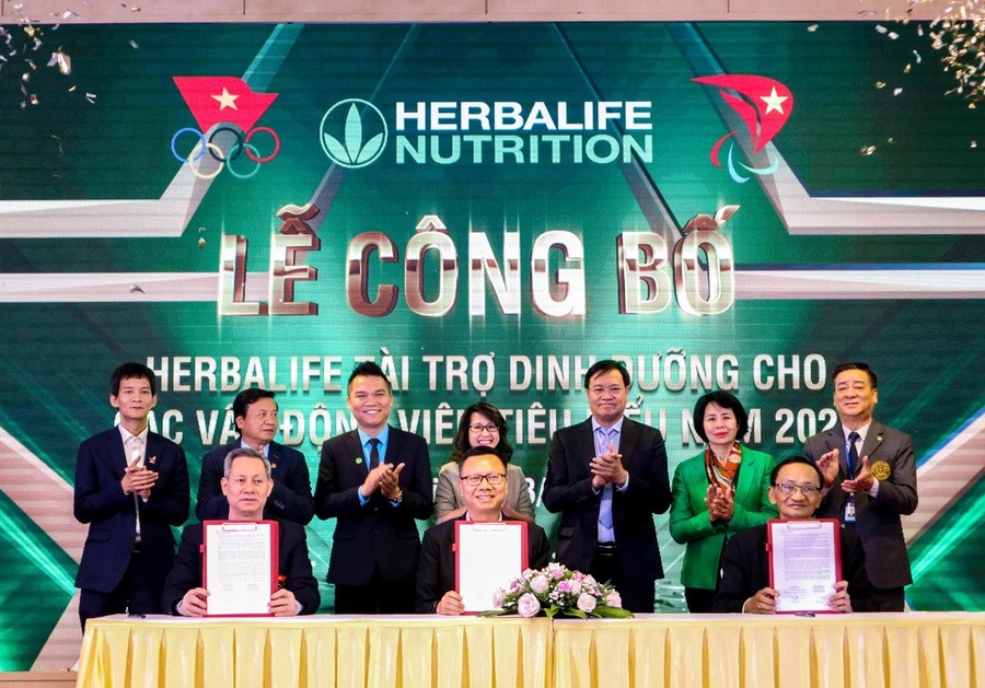 Vietnam Olympic Committee signs deal with Herbalife Nutrition