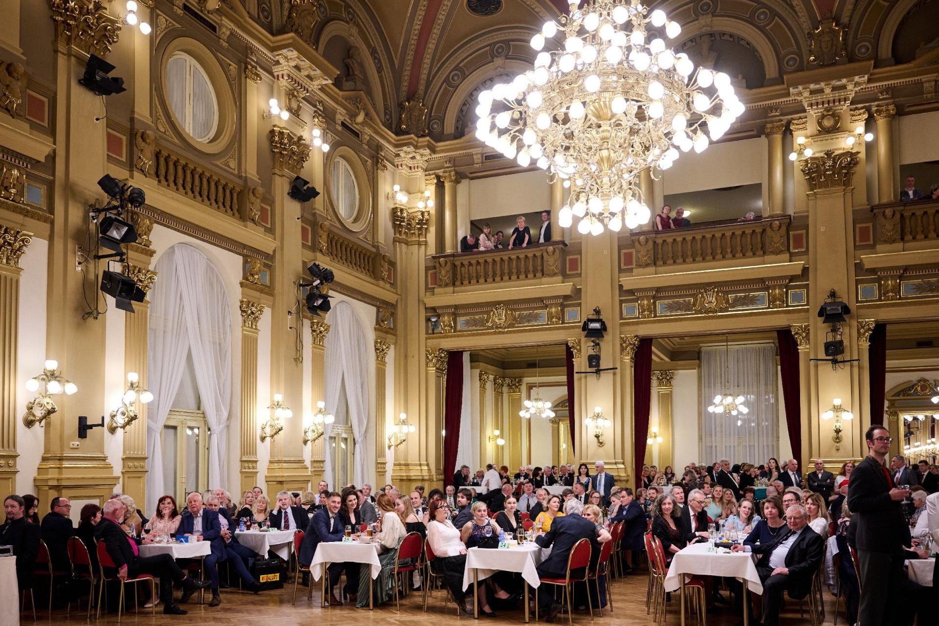 The Czech OIympian Club ball was held at the National House in Vinohrady ©ČOV
