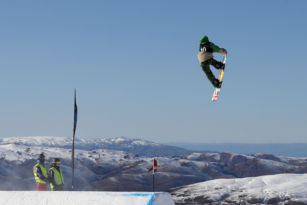 The United States’ Chris Corning continued his success at the FIS Snowboard Junior World Championships by winning the men's big air event ©Getty Images