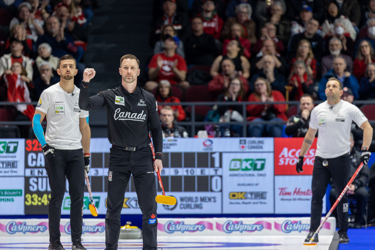 Canada will be seeking a record 37th title after reaching the final of World Men's Curling Championship in Ottawa, where are they are set to face Scotland ©WCF
