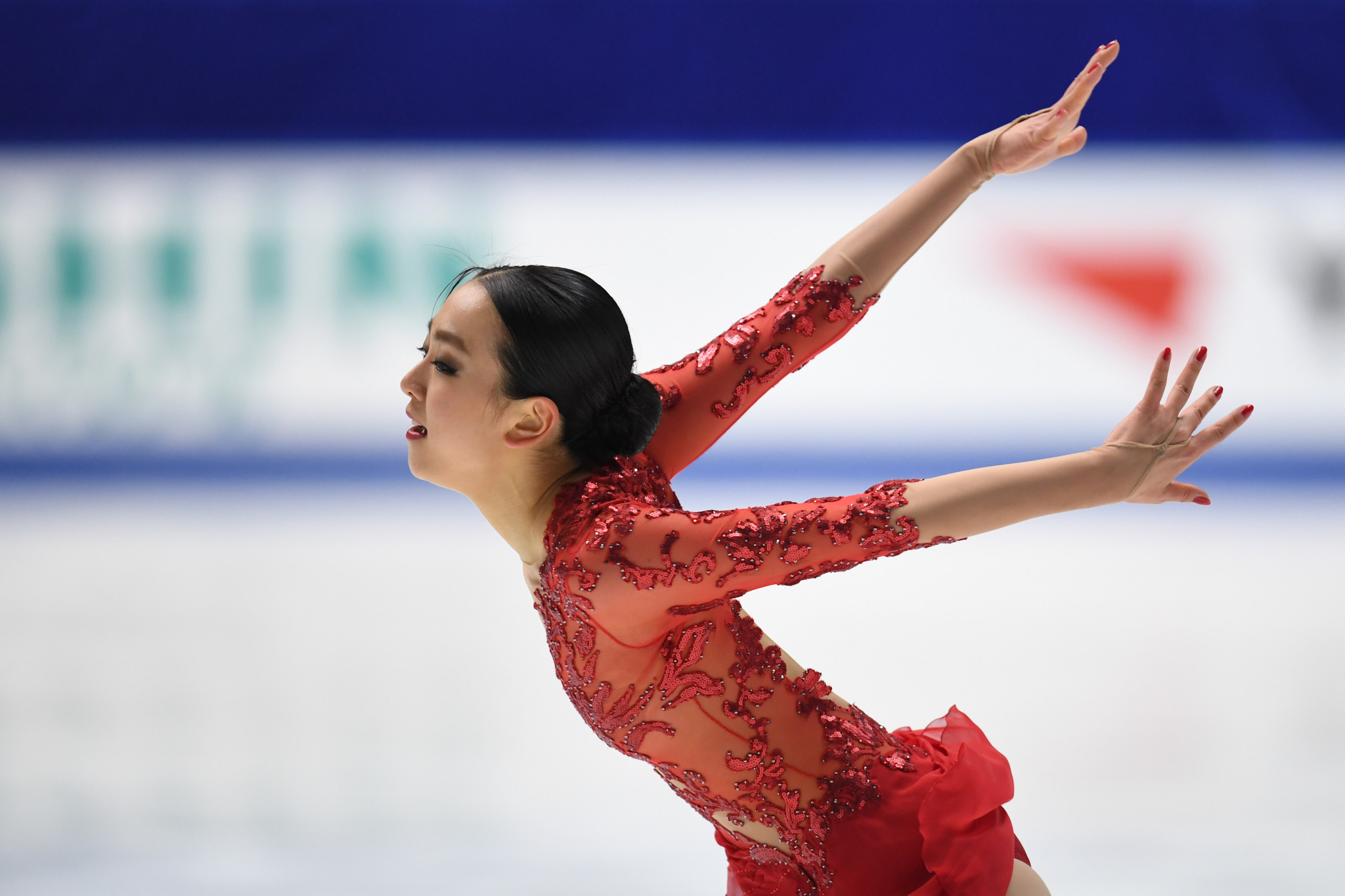 Three-time world champion Mao Asada will be working with Tachihi Holdings on the new ice rink ©Getty Images